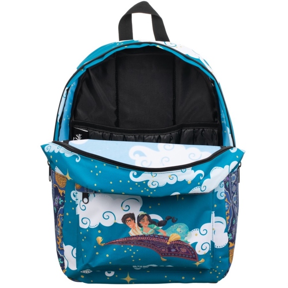 Disney's Aladdin and Jasmine Backpack - Laptop Book Bag - Picture 6 of 7